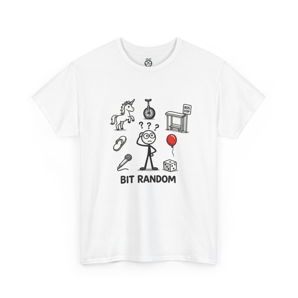 Bit Random Unisex Cotton T-Shirt