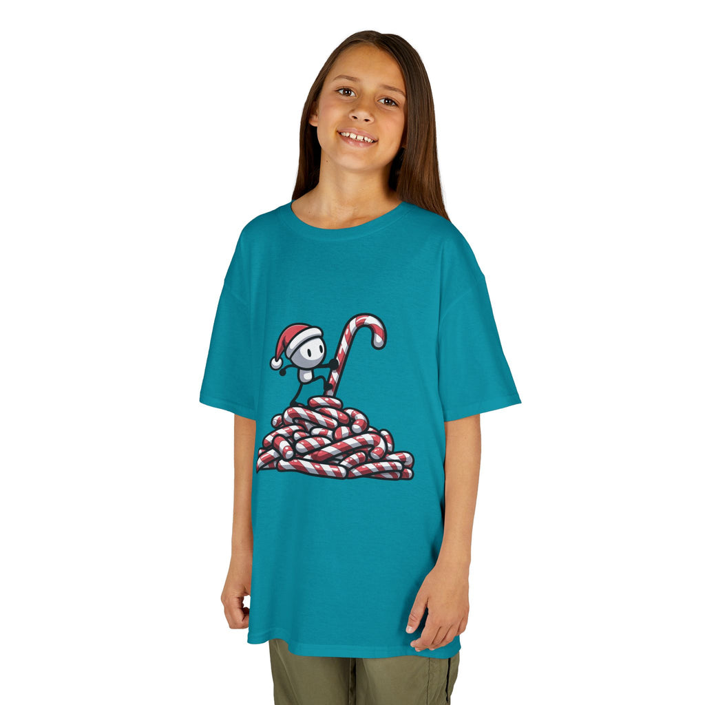 Candy Cane Man Kids Heavy Cotton™ Tee