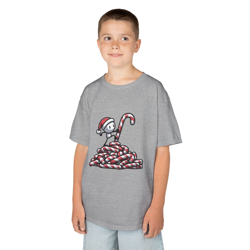 Candy Cane Man Kids Heavy Cotton™ Tee