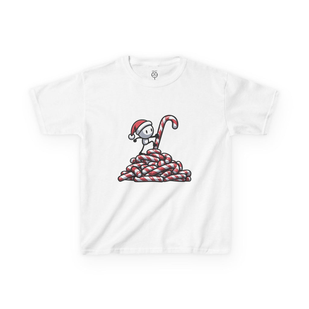 Candy Cane Man Kids Heavy Cotton™ Tee