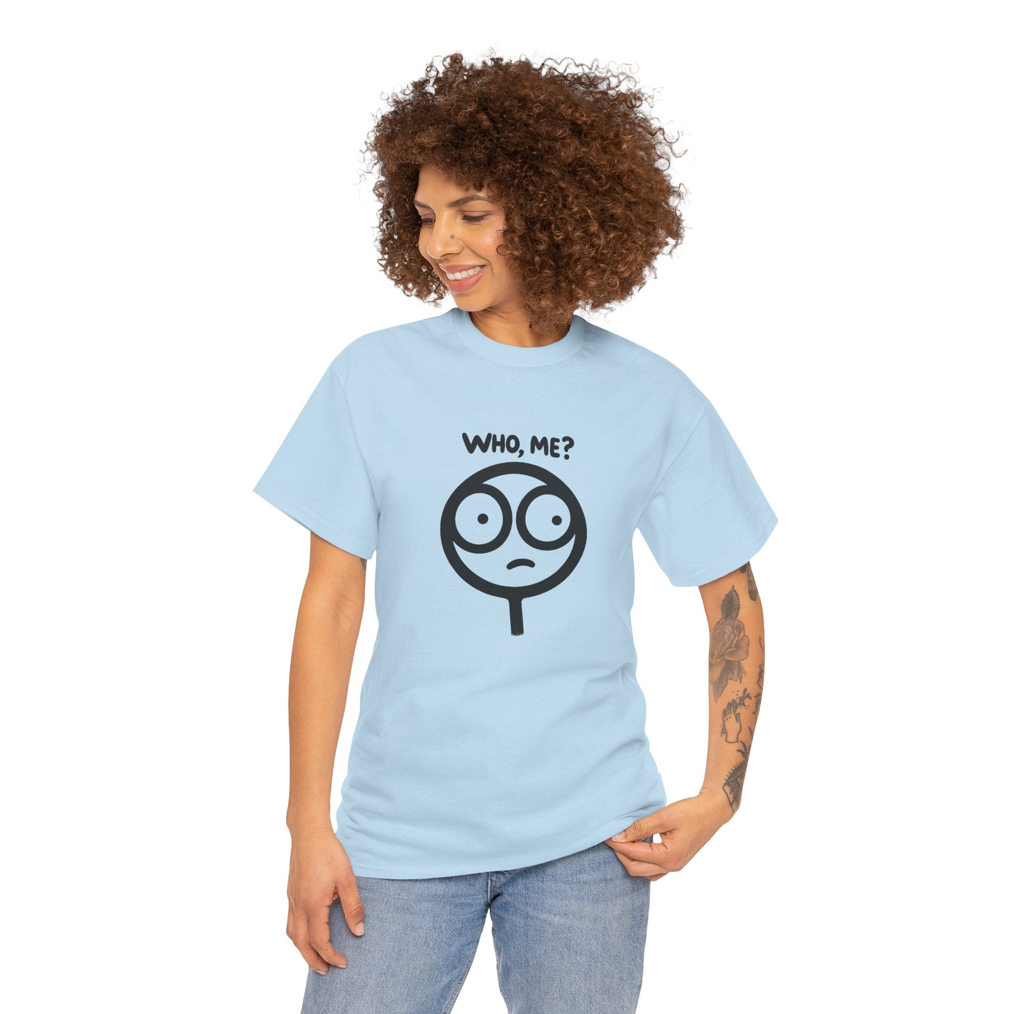 Who Me? Original Unisex Cotton T Shirt