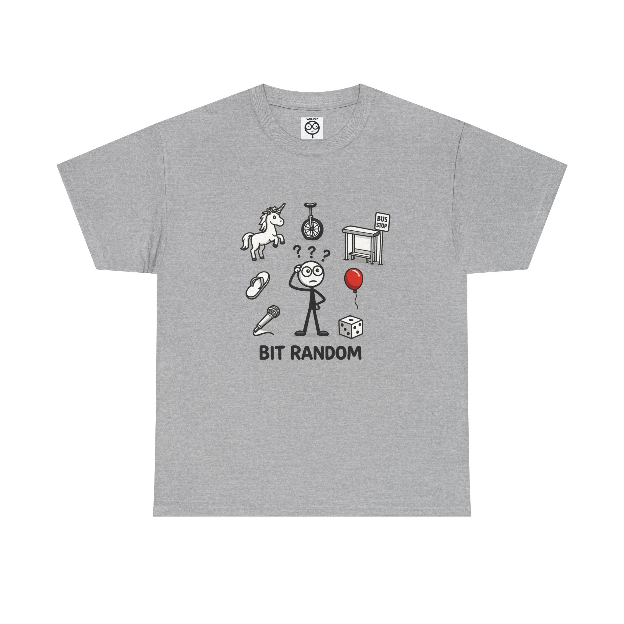 Bit Random Unisex Cotton T-Shirt