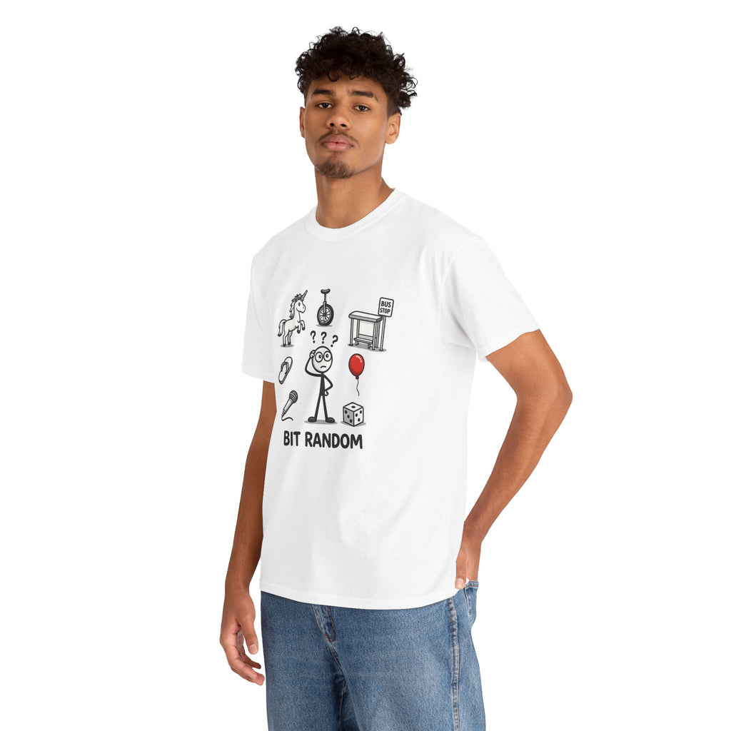 Bit Random Unisex Cotton T-Shirt