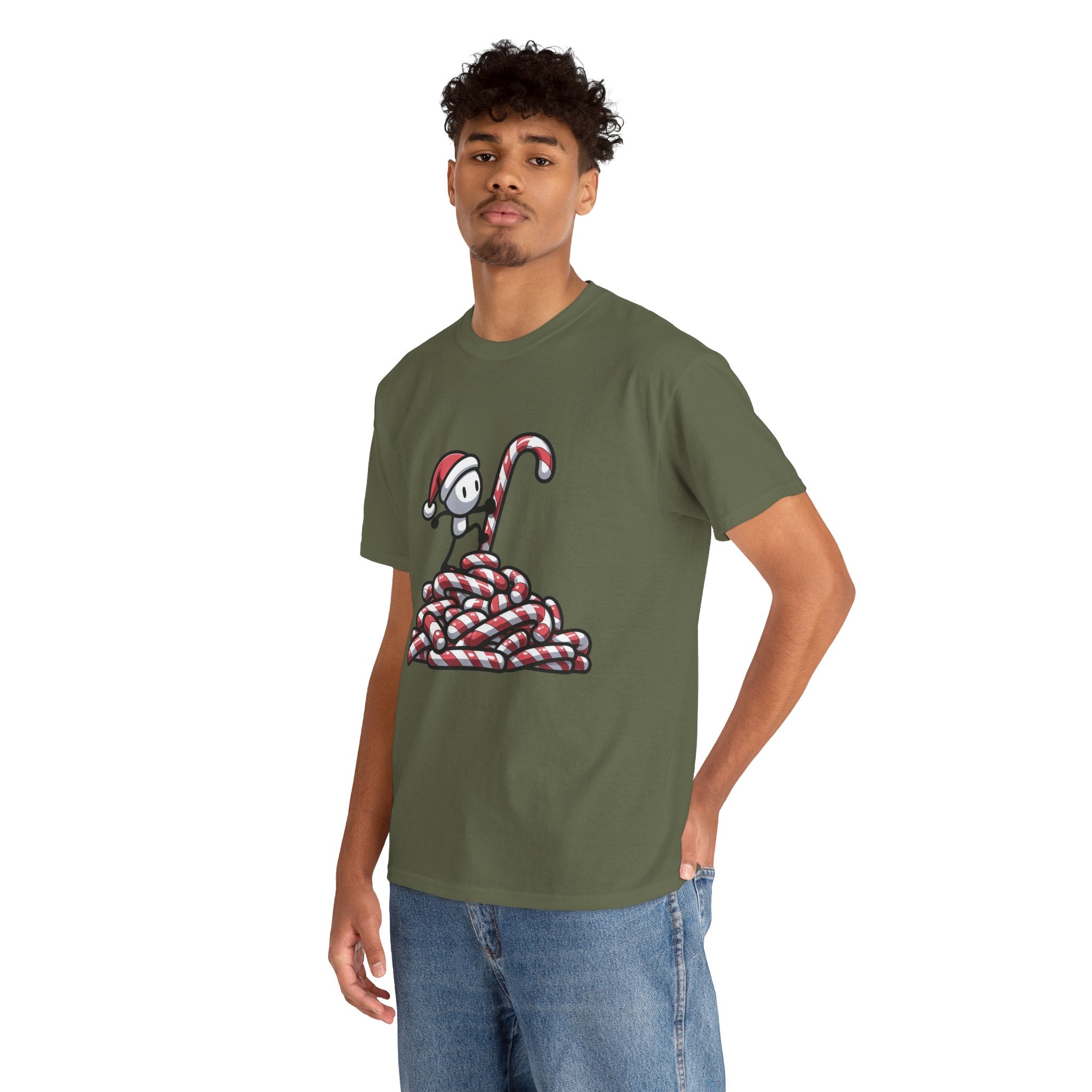 Candy Man Christmas Unisex Cotton T Shirt